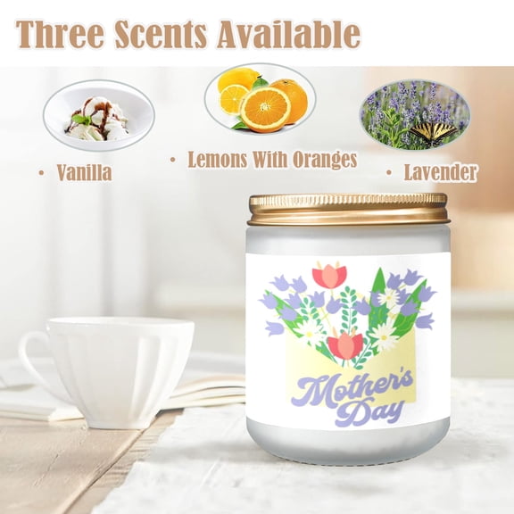 Vanilla Scented Candle - Mother's Day - Letter – Home Fragrance Candle