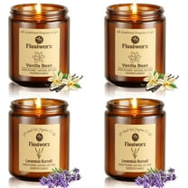 Scented Candle Set 4 Pack, Candle for Home Scented, Odor Eliminating, Stress Relief, 30oz, 220 Hours Long Lasting Soy Wax Gift Set for Women