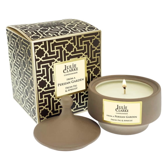 Scented Candle from a Persian Garden - Fresh Fig & Apricot 230g
