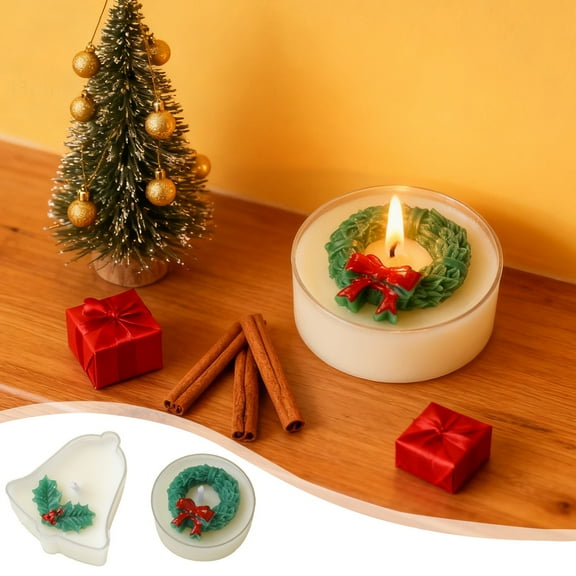 Scented Candle under $5! Bzdzmqm Christmas Tea Wax Scented Candle, Handmade Soy Wax Candle For Party Decor, Aromatherapy Candles, Holiday Gift Ideas