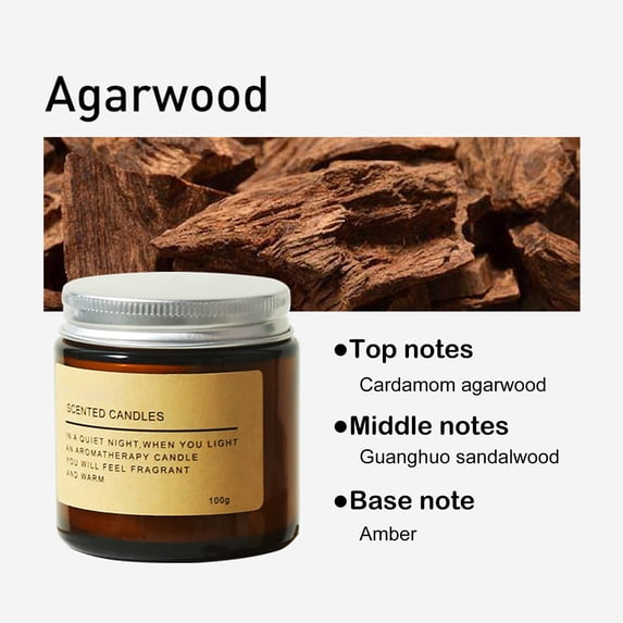 Scented Candles for Home, Strong Fragranced Aromatherapy Candle, Soy Wax Candles for Men and Women, Natural Plant-Based Scented Candle Gift for Relaxation and Decor