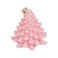 thumbnail image 1 of Scented Christmas Tree Candles, 3.7 Inch Large Holiday Aromatherapy Candle with Cedar Fragrance, Long Burning Soy Wax for Home Table Decor, Party, and Winter Decorations, 1 of 5