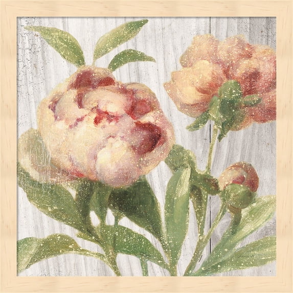 Scented Cottage Florals I Crop by Danhui Nai, Framed Wall Art, 13.25W x 13.25H