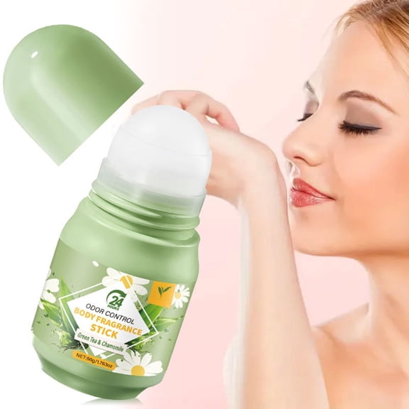 Scented Deodorant Lotion - Green Tea Long Lasting Fragrance Refreshing for Underarm Deodorization, Soft Skin Finish, Skincare Lotion Makeup Organizers