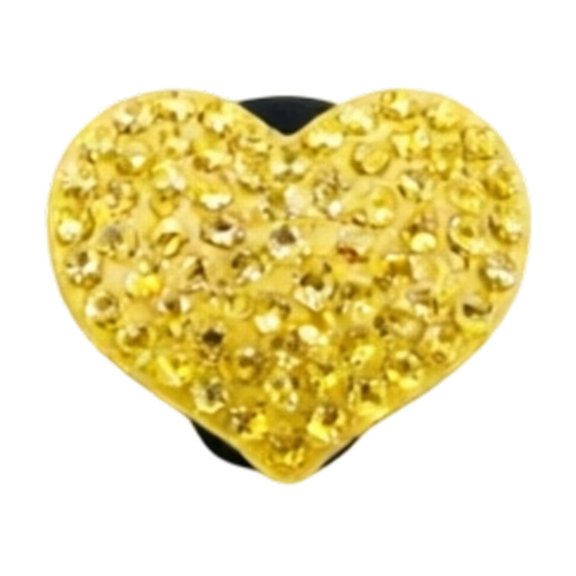 Scented Diffuser with Rhinestone Heart Shaped Charm A Decorative Holder