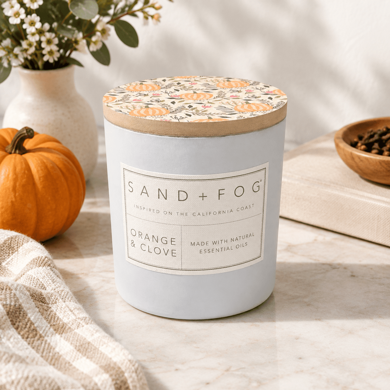 Scented Jar Candle, Orange & Clove, 21 oz, 3-Wick, Home Decor - Walmart.com