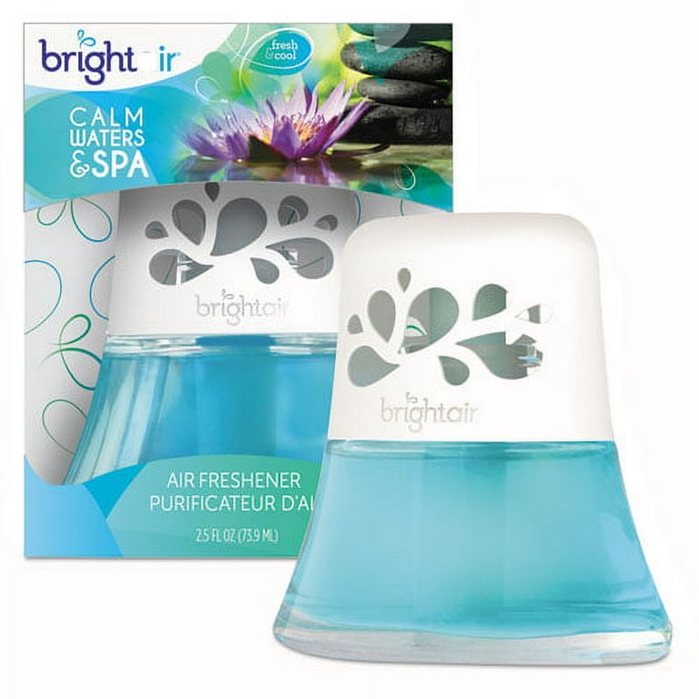 Scented Oil Air Freshener, Calm Waters and Spa, Blue, 2.5 oz, 6/Carton Scented Oil Air Freshener, Calm Waters and Spa, Blue, 2.5 oz, 6/Carton