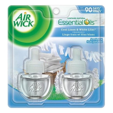 Scented Oil Refill, Fresh Linen, 0.67 Oz
