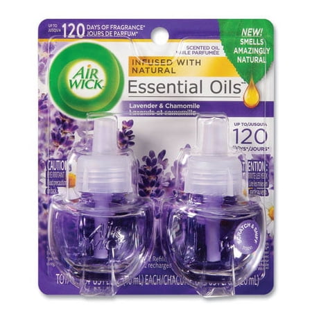 Scented Oil Refill, Lavender And Chamomile, 0.67 Oz, 2/pack | Bundle of 10 Packs