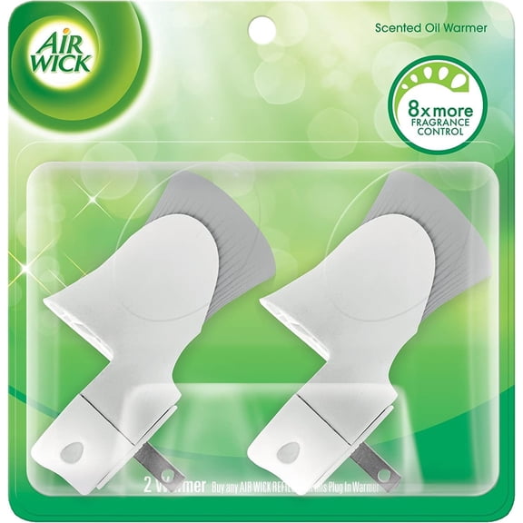 Scented Oil Warmers, 2 Twin Packs, 4 Count