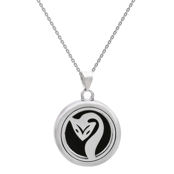 Scented Pendant Necklace Trees Of Life Essential Oil Diffuser Stainless Steel Neckchain with Lockets Pendant For Women