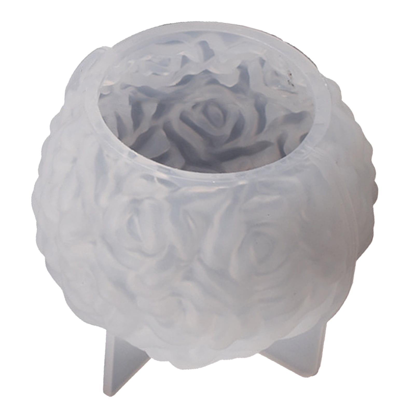 Scented Silicone Mold Rose Flower Resin Epoxy Casting Mold Wax Mold ...