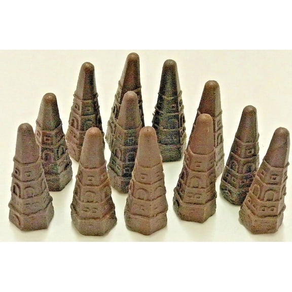 Scented Smoke Back-Flow Incense Cone With Burn-Time Over 45 Minutes Pack Of 12