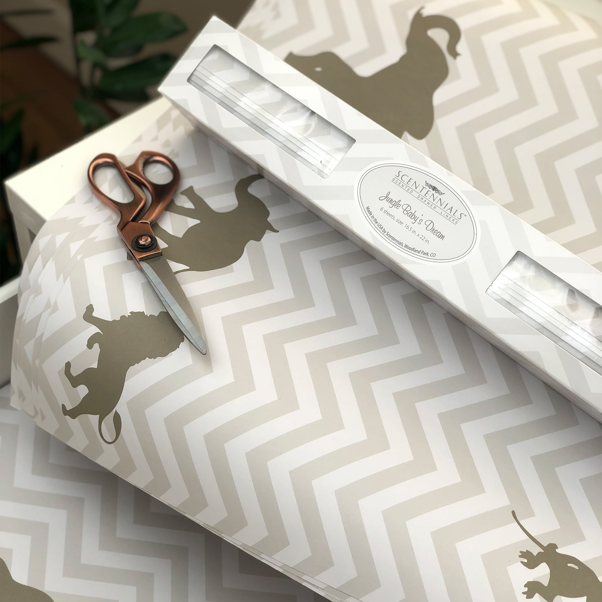 Scentennials Jungle Baby Dreams (6 Sheets) Scented Fragrant Shelf