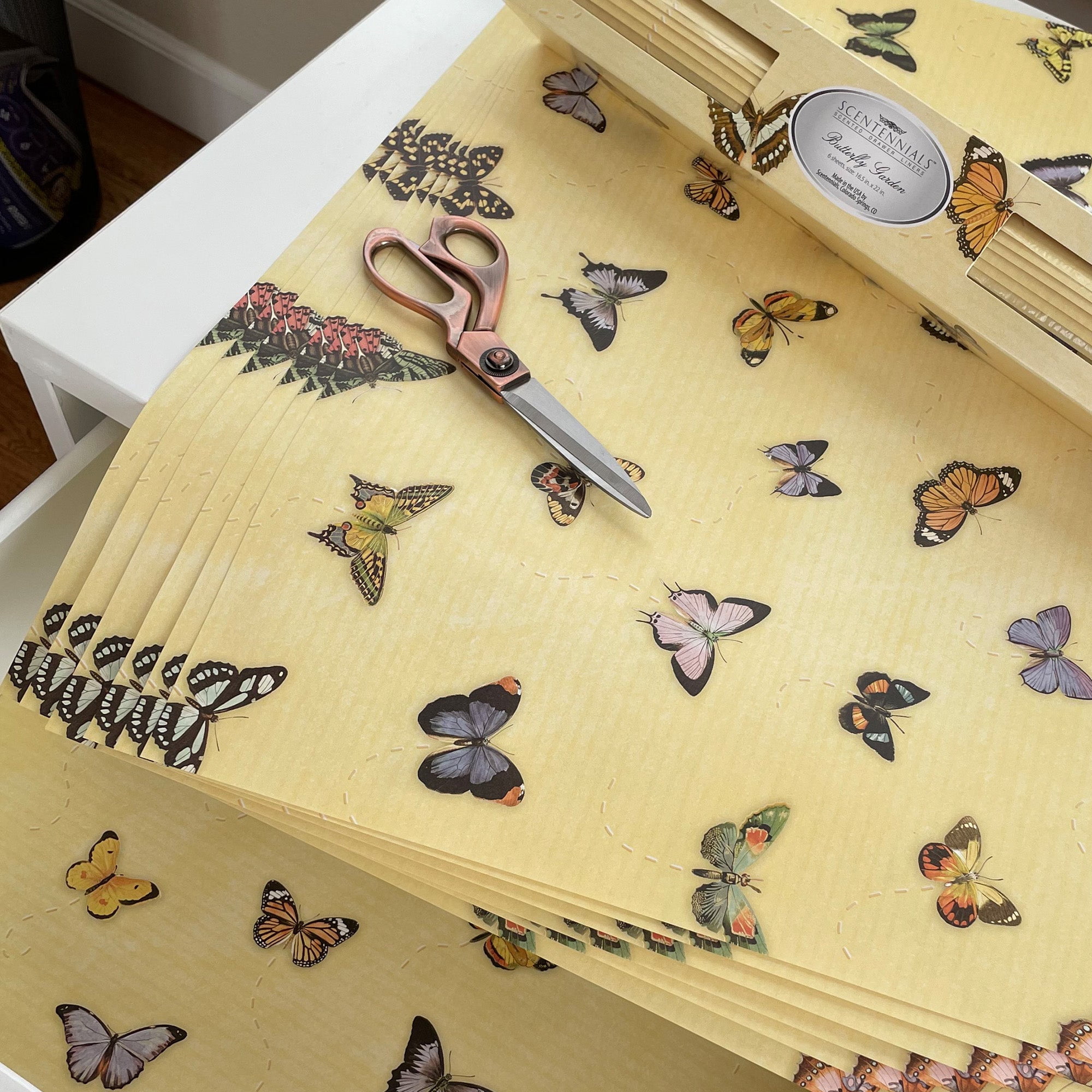 https://i5.walmartimages.com/seo/Scentennials-Scented-Drawer-Liners-Butterfly-Garden-Print-12-Sheets-16-5-x-22-Inch-Non-Adhesive-Paper-Perfect-Closet-Shelves-Dresser-Drawers_32ea217b-f3fb-4145-9193-64401b165dd3.785673cbadfe29b68313fa6315002a2d.jpeg