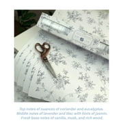 Scentennials Scented Drawer Liners - Lavender Floral Print - 6 Sheets 16.5 x 22 Inch Non-Adhesive Paper Sheets - Perfect for Closet Shelves and Dresser Drawers