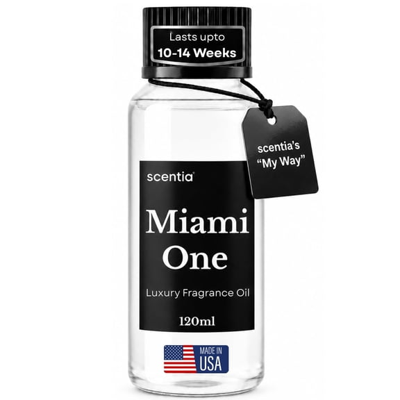 Miami One (My Way) Diffuser Oil Refill – Hotel Fragrance Oil Inspired by 1 Hotel Miami Beach – 120 mL