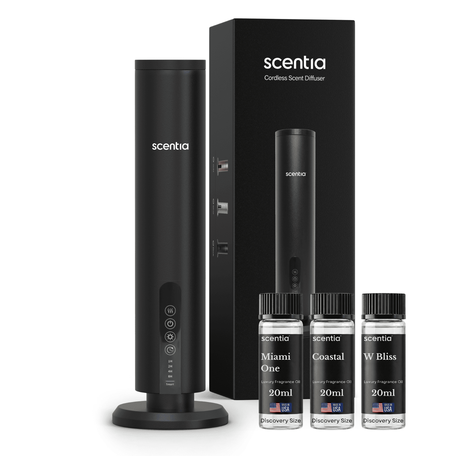 SCENTIA Pro Scent Diffuser, Waterless Cold-Air Diffusion, Fragrance Oil ...