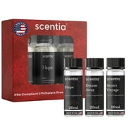 Scentia Perfume Collection Diffuser Oils 20 ML   Designer Perfume Inspired Diffuser Oils   Diffuser Oil Blend for Aromatherapy - Gift Set Pack of 3 x 20ml Bottles