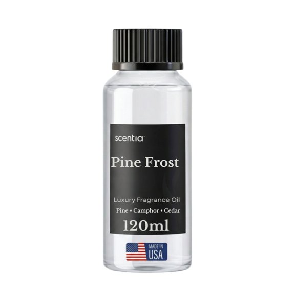 Scentia Pine Frost Diffuser Oil, Fir Pine Vanilla Christmas Scent, 4.06 fl oz