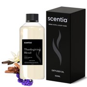 Scentia Thanksgiving Blend Essential Oil   500ml Premium Holiday Diffuser Oil with Cinnamon, Clove, Vanilla & Coconut | Bulk Aromatherapy for Homes, Spas, Hotels & DIY Crafts