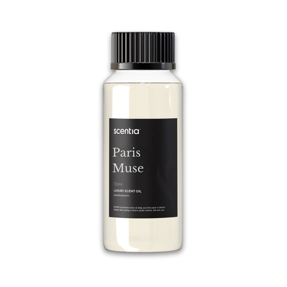 Scentia Fragrance Oil Inspired by The Hotel Costes - 120 mL 4.06 fl oz - Refill Diffuser Oil Blend Rose, Clove & Sandalwood Notes for Aromatherapy Diffusers - Paris