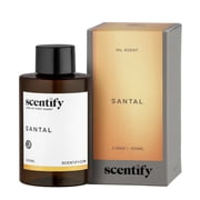 Scentify Santal Aroma Fragrance Oil Refill Scent, Relaxing Hotel Diffuser Oil, 100ml 3.38 oz