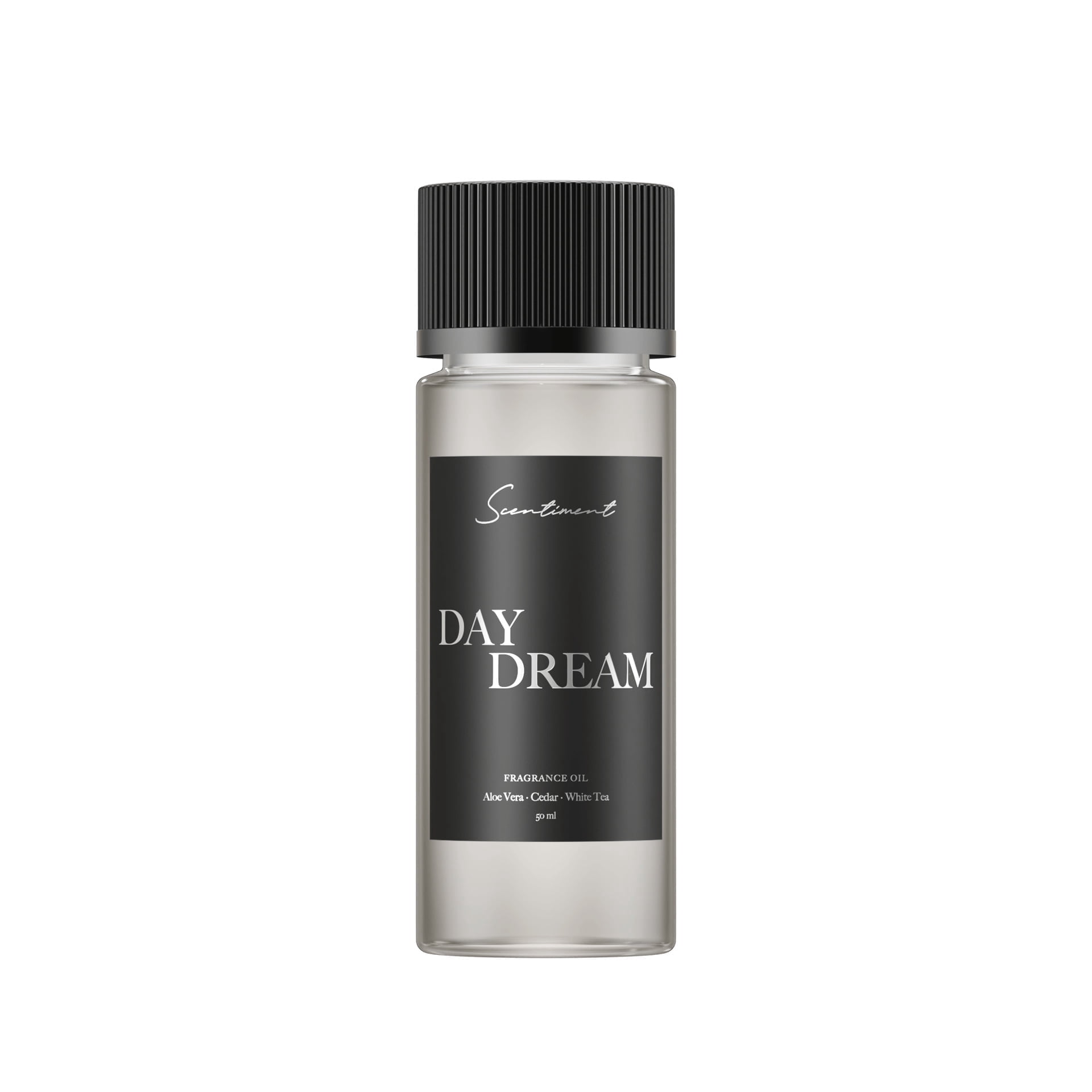 Scentiment Day Dream Hotel Diffuser Oil – 50ml | Aromatherapy Home Fragrance | Notes of Aloe Vera, Ginger, White Tea, Amber & Cedarwood | Luxury Hotel-Inspired Scent