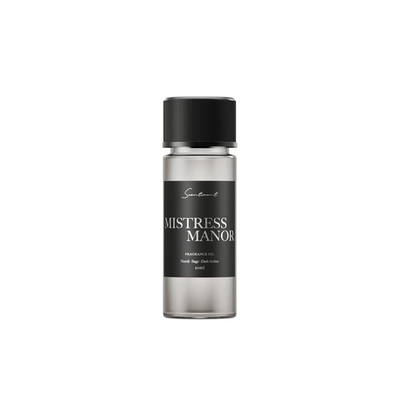 Scentiment Diffuser Oil - Mistress Manor | Aromatherapy Home Fragrance | Inspired by Luxury Five Star Hotel | Luxurious Scent with Notes of Neroli, Sage, Dark Amber (20ml)