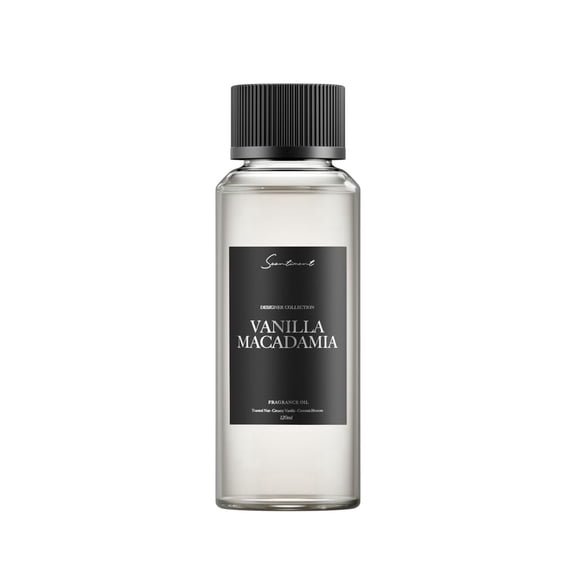 Scentiment Diffuser Oil - Vanilla Macadamia Fruit | Home Aromatherapy Fragrance Oil (120ml)