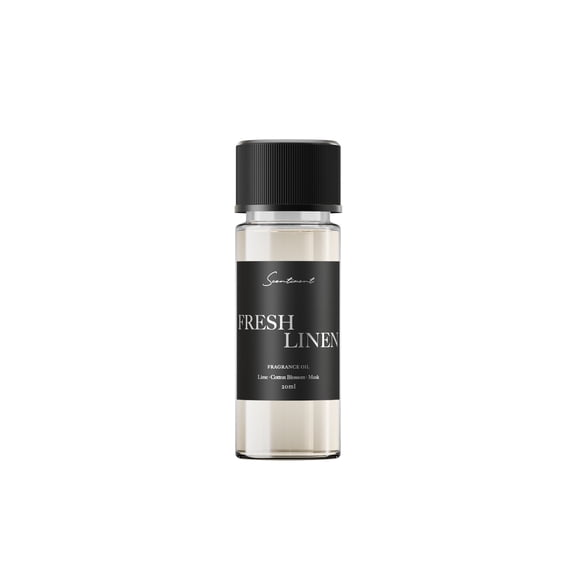 Scentiment - Fresh Linen Collection Diffuser Oils | Aromatherapy Home Fragrance | Luxurious Scent with Notes of Lime, Cotton Blossom, Musk, 20ml