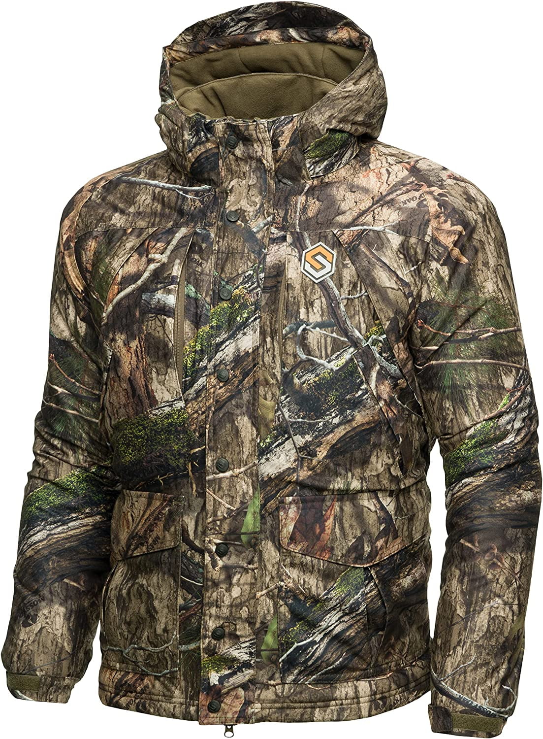 Scentlok Alpha Elite Waterproof Insulated Camo Hunting Jacket, Hunting