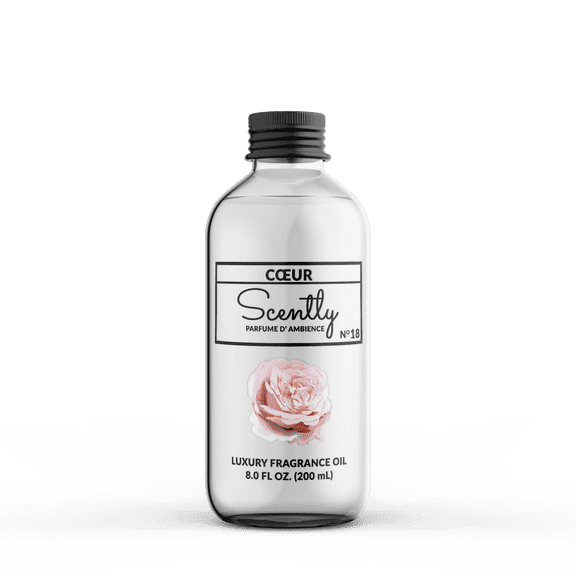 Scently Luxury Scents - Cœur | No. 18 - Premium Oil Blends for Aromatherapy - 2 Fl Oz (60ml)
