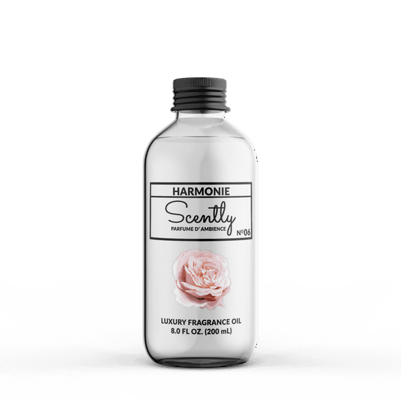 Scently Luxury Scents - Harmonie | No. 6 - Premium Oil Blends for Aromatherapy - 8 Fl Oz (236ml)