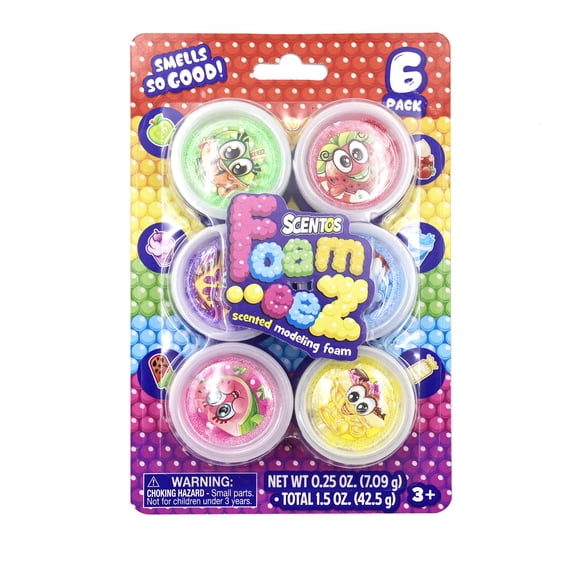 Scentos Scented 6 Count Foameez Compound 3 Years And Up
