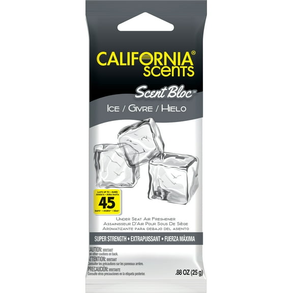 California Scents Hidden Car Air Freshener Scent Bloc (Ice Scent)