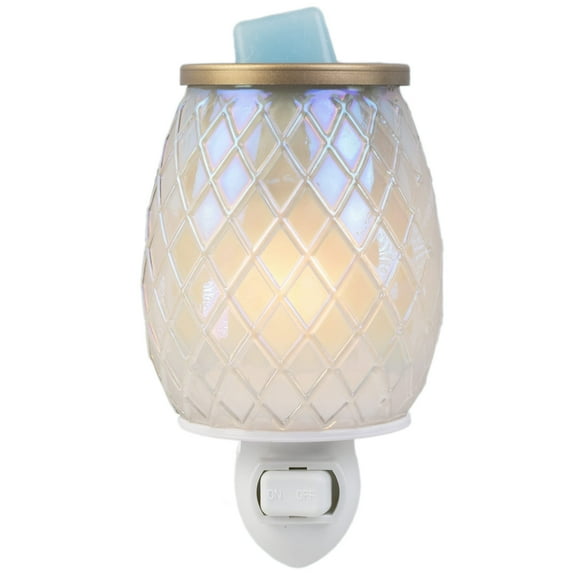 Scentsationals Accent Wax Warmer - Scented Wax Cube Melter - Electric Fragrance Plugin - Wickless Candle Air Freshener & Home Décor Gift (Crystalette)