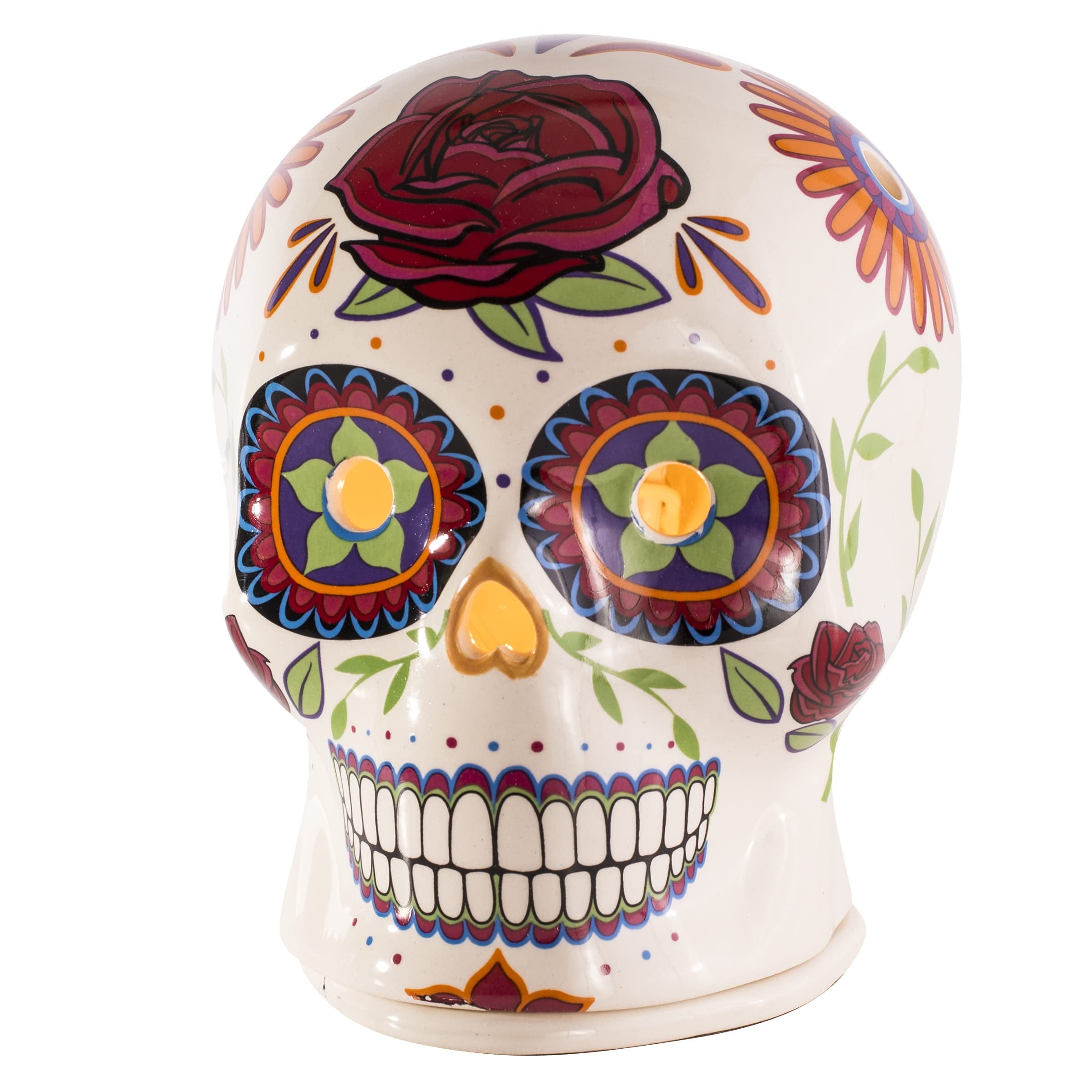 Day of the Dead Skull Ceramic Wax Warmer