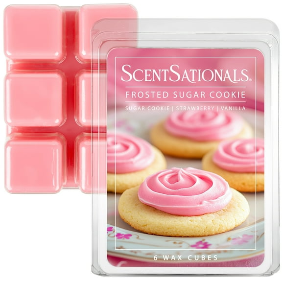 Frosted Sugar Cookie Scented Wax Melts, ScentSationals, 2.5 oz