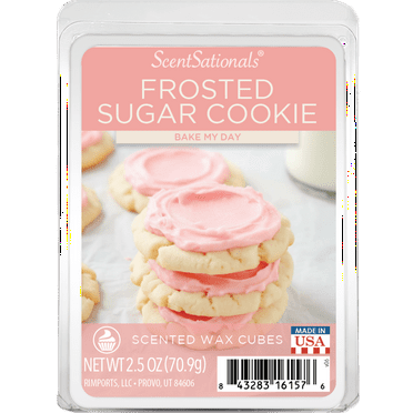Frosted Sugar Cookie Scented Wax Melts, ScentSationals, 2.5 oz