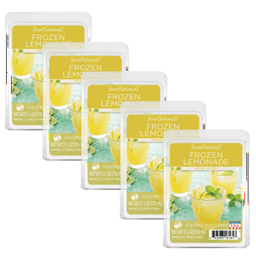 Scentsationals Frozen Lemonade Scented Wax Melts, 2.5oz, 5-Pack