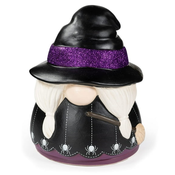 Scentsationals Wax Melt Warmer, Wax Warmer for Scented Wax Melts - Gnome Collection Glitter Witch - Candle Wax Melter for Fragrance Cubes and Tarts