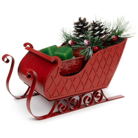 Scentsationals Wax Melt Warmer, Wax Warmer for Scented Wax - Holiday Collection Santas Sleigh - Candle Wax Melter for Fragrance Cubes and Tarts