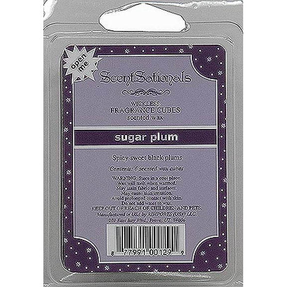 Scentsationals Sugar Plum Fragrance Cube