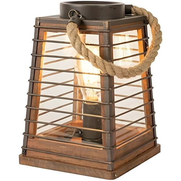 Scentsationals Wax Melt Warmer, Wax Warmer for Scented Wax Melts - Edison Collection Alessa - Candle Wax Melter for Fragrance Cubes and Tarts