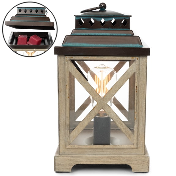 Scentsationals Wax Melt Warmer, Wax Warmer for Scented Wax Melts - Edison Collection Anchorage - Candle Wax Melter for Fragrance Cubes and Tarts