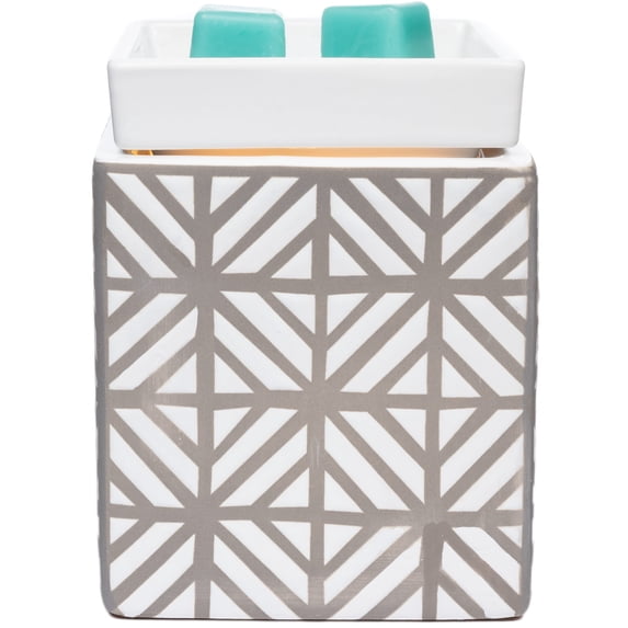 Scentsationals Wax Melt Warmer, Wax Warmer for Scented Wax Melts - Modern Collection Wexler - Candle Wax Melter for Fragrance Cubes and Tarts