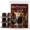thumbnail image 1 of Scentsationals Wax Melts, Wax Cubes Strong Scent – Soda Pop Collection Root Beer – Long Lasting Scented Melts for Warmer, 10oz (24-Cubes), 1 of 5