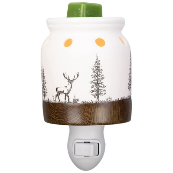 Scentsationals Accent Wax Warmer - Scented Wax Cube Melter - Electric Fragrance Plugin - Wickless Candle Air Freshener & Home Décor Gift (Wildlife)