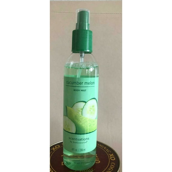 Scentsations by BodySource Cucumber Melon Body Mist 8 Ounce